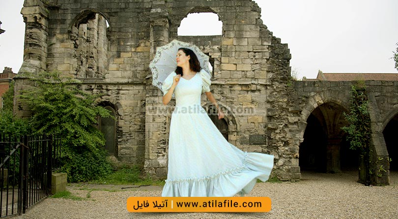 بک گراند فضای اروپایی برای طراحی عکس عروس و مدلینگ