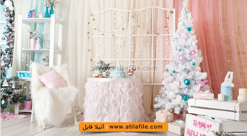 دانلود رایگان بک گراند عکاسی کریسمس